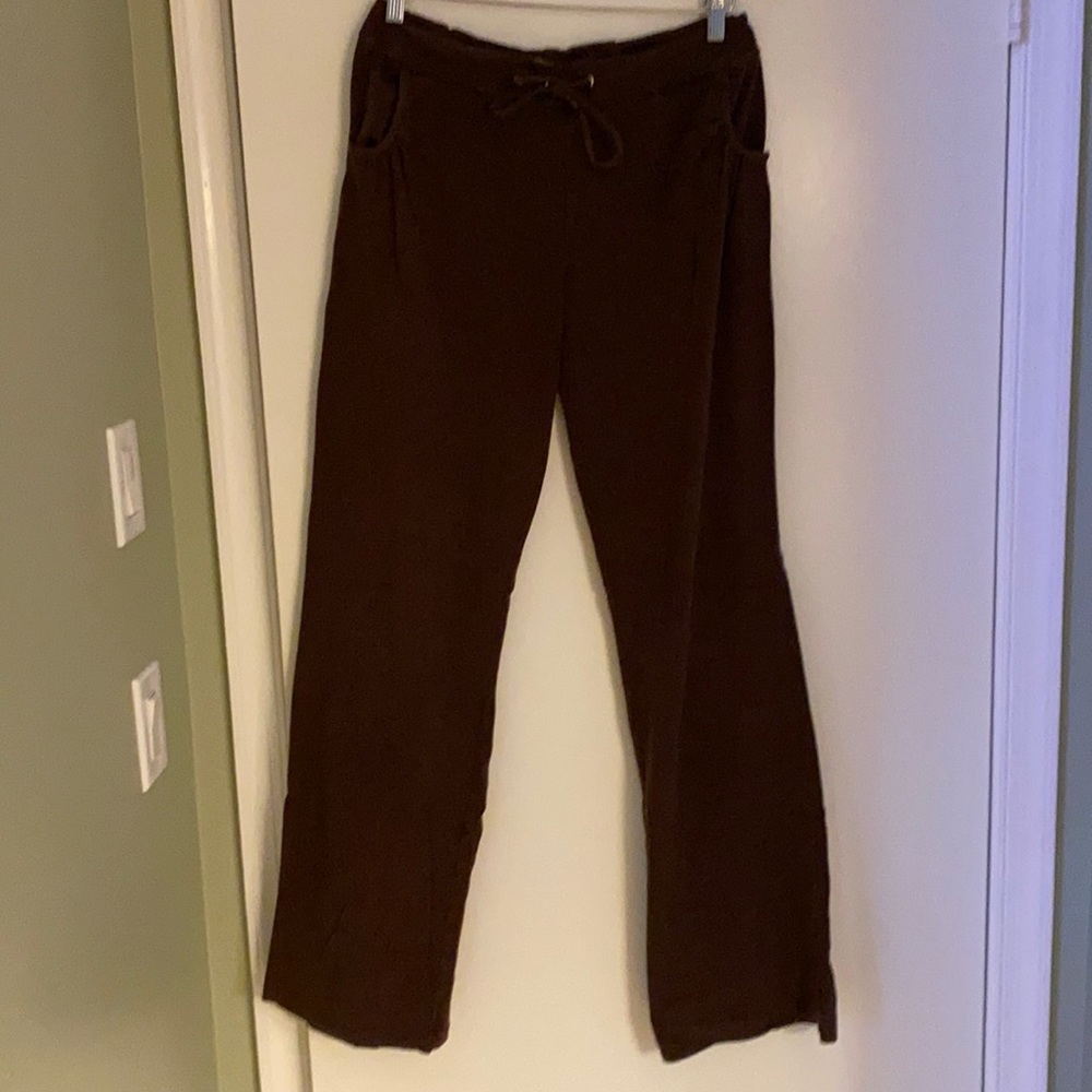 Tall girl brown jogger